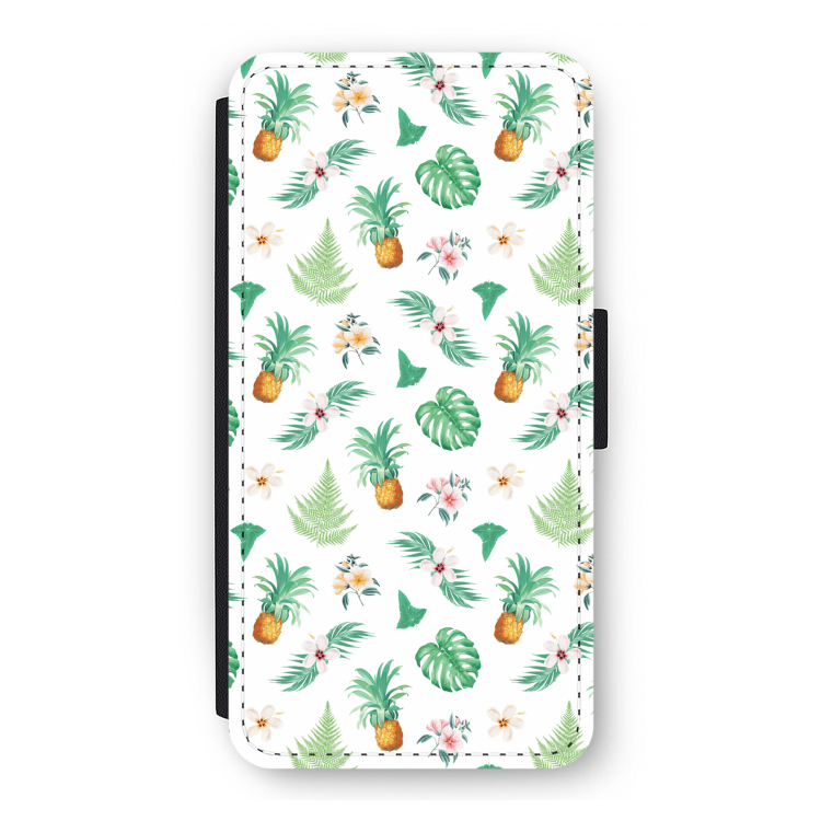 Ananas bladeren: iPhone 12 Pro Flip Hoesje