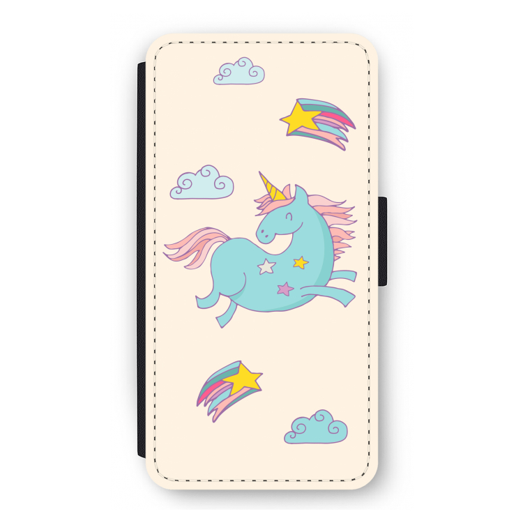 Vliegende eenhoorn: iPhone 12 Pro Flip Hoesje