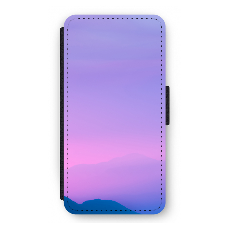 Sunset pastel: iPhone 12 Pro Flip Hoesje