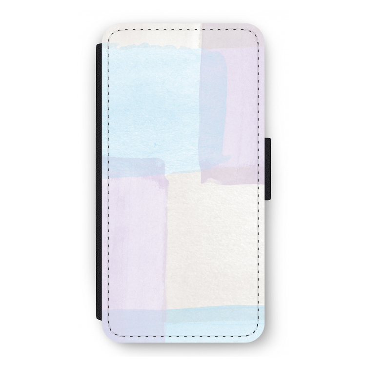Square pastel: iPhone 12 Pro Flip Hoesje