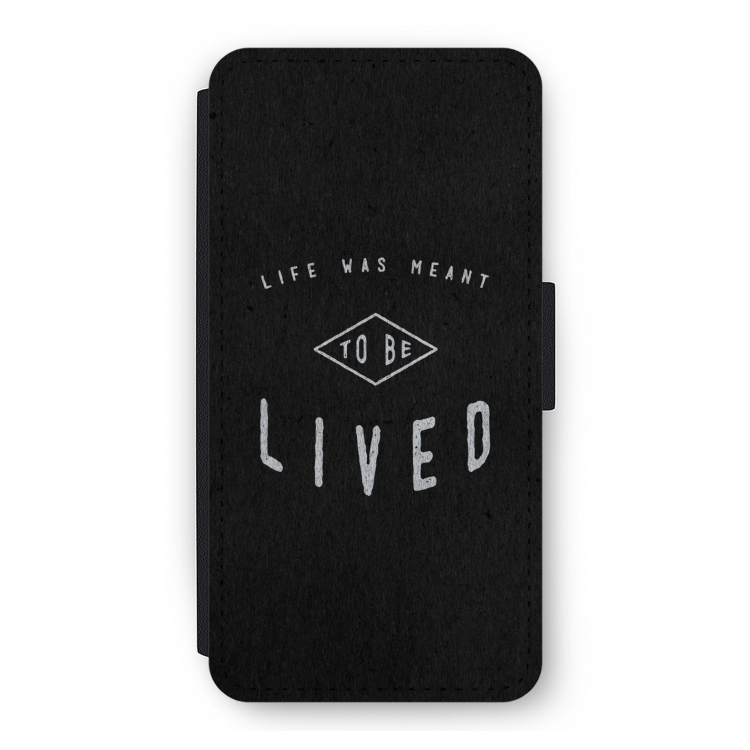 To be lived: iPhone 12 Pro Flip Hoesje