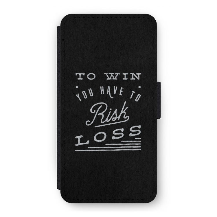 Risk loss: iPhone 12 Pro Flip Hoesje