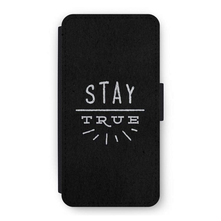Stay true: iPhone 12 Pro Flip Hoesje
