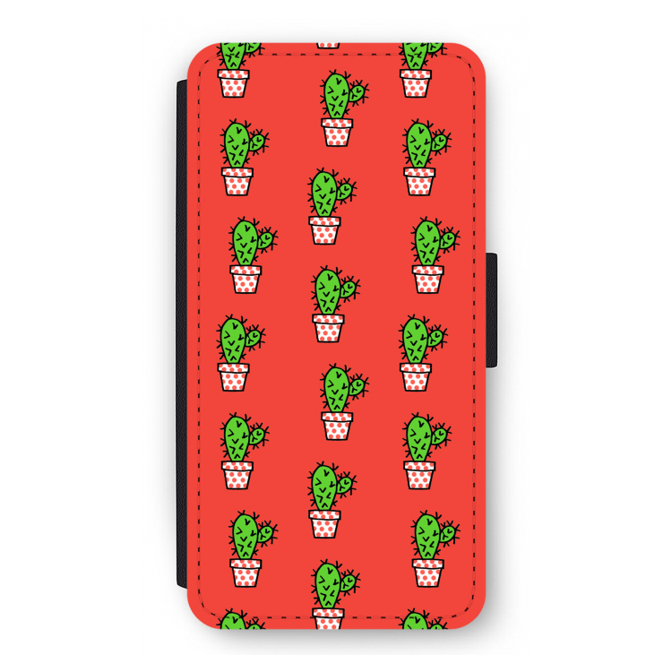Mini cactus: iPhone 12 Pro Flip Hoesje