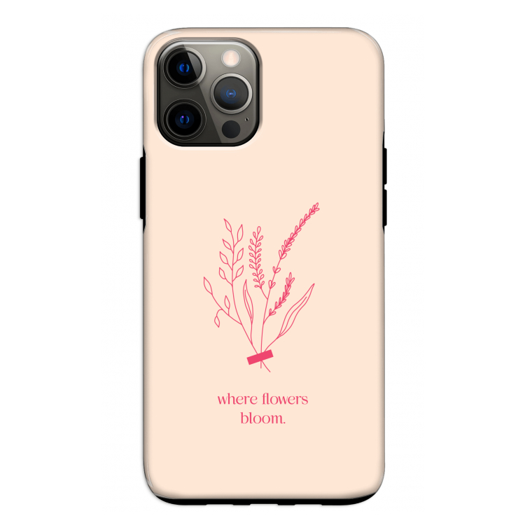 Where flowers bloom: iPhone 12 Pro Tough Case