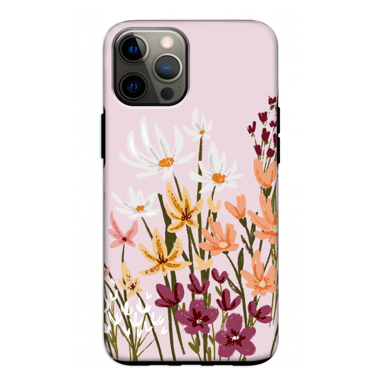 Painted wildflowers: iPhone 12 Pro Tough Case