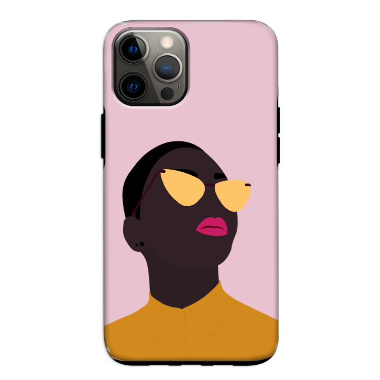 Yellow glasses: iPhone 12 Pro Tough Case