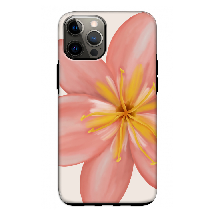 Pink Ellila Flower: iPhone 12 Pro Tough Case