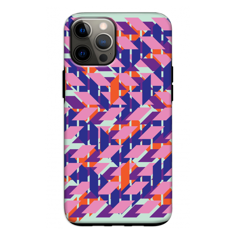Skew Blush 3: iPhone 12 Pro Tough Case