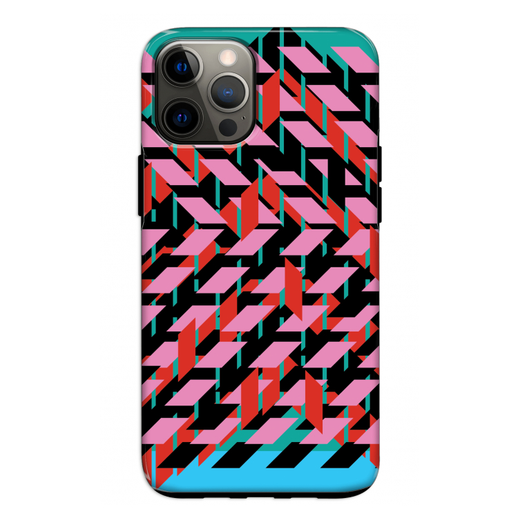 Skew Blush 2: iPhone 12 Pro Tough Case