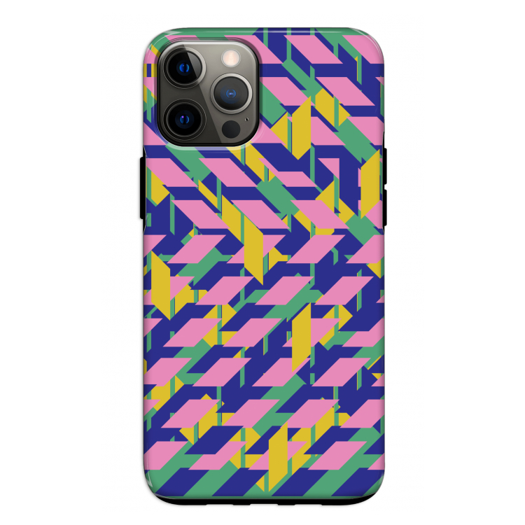 Skew Blush 1: iPhone 12 Pro Tough Case