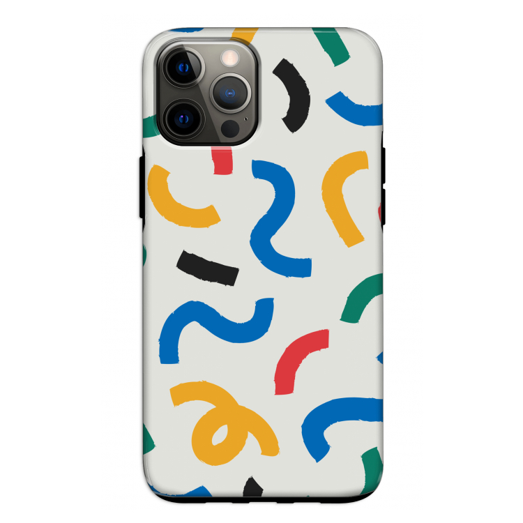 Illustratieve pop 2: iPhone 12 Pro Tough Case