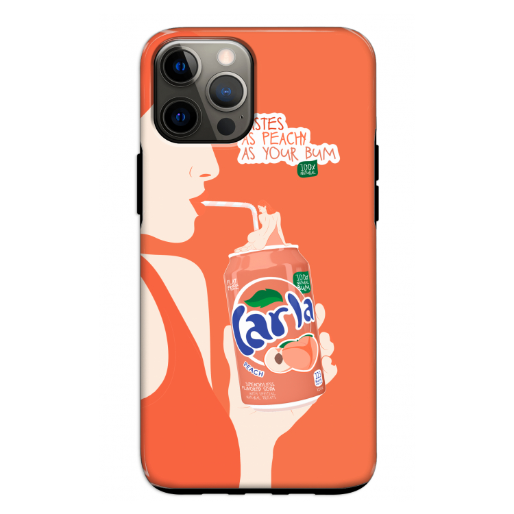Peach please!: iPhone 12 Pro Tough Case
