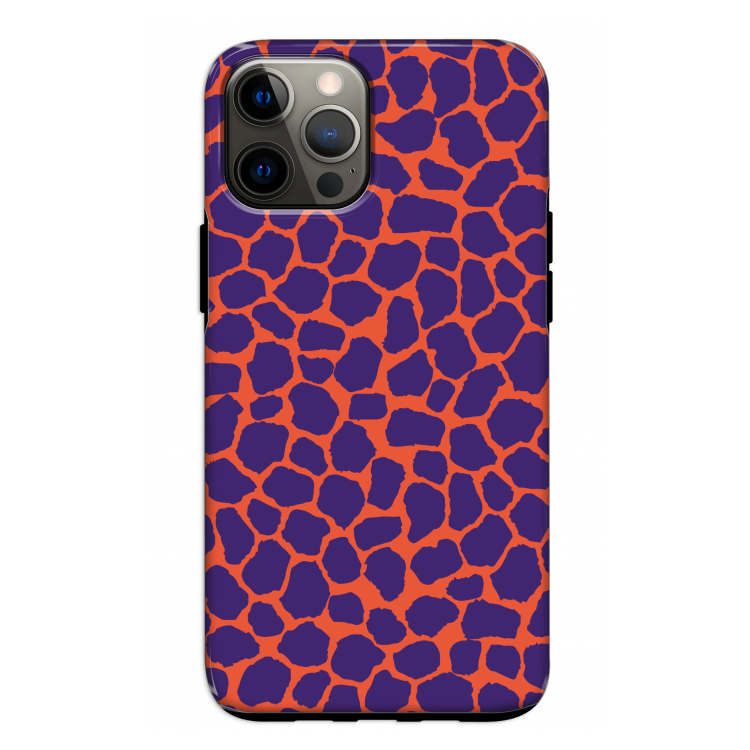 Purple Giraffe: iPhone 12 Pro Tough Case