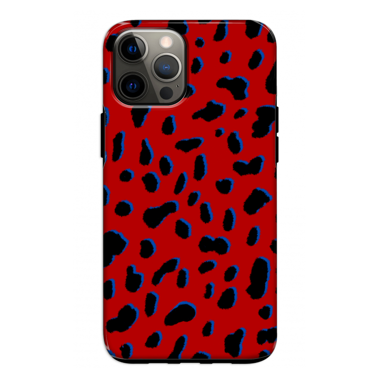Red Leopard: iPhone 12 Pro Tough Case