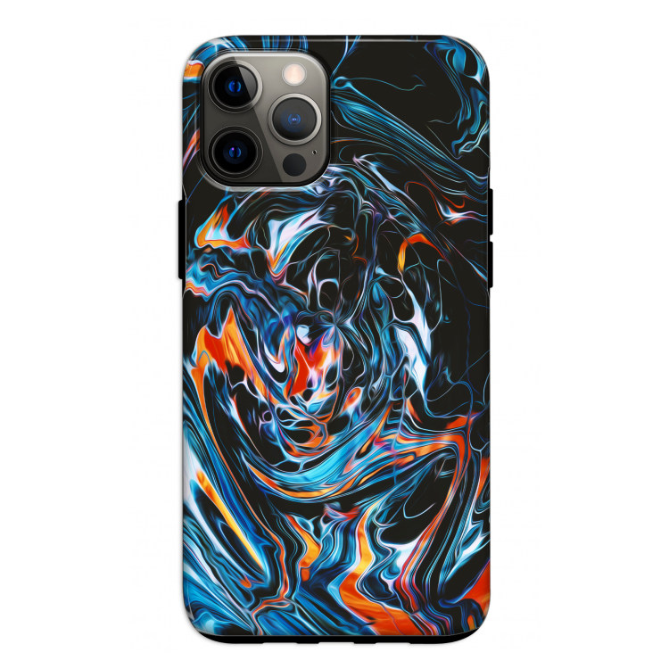 Black Unicorn: iPhone 12 Pro Tough Case