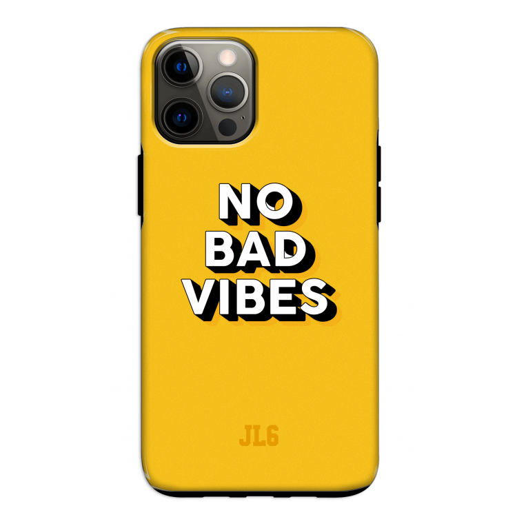 No Bad Vibes: iPhone 12 Pro Tough Case