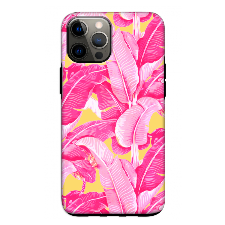 Pink Banana: iPhone 12 Pro Tough Case
