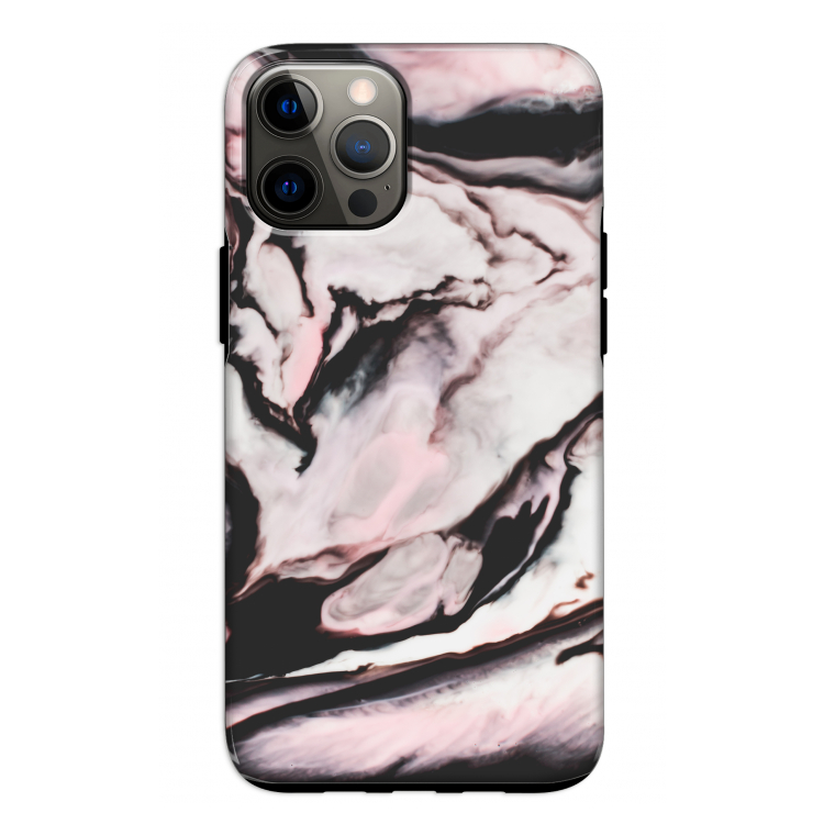 Roze stroom: iPhone 12 Pro Tough Case