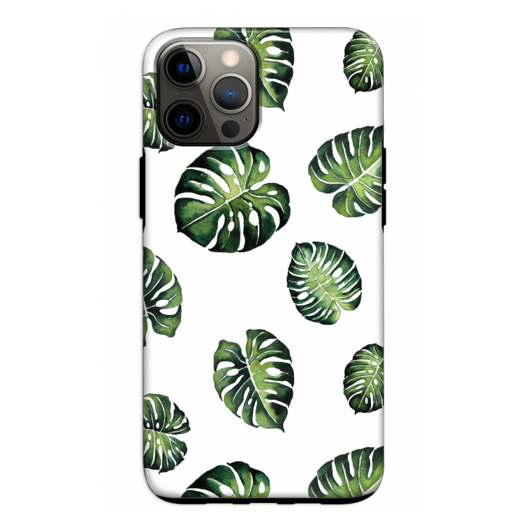 Tropische bladeren: iPhone 12 Pro Tough Case