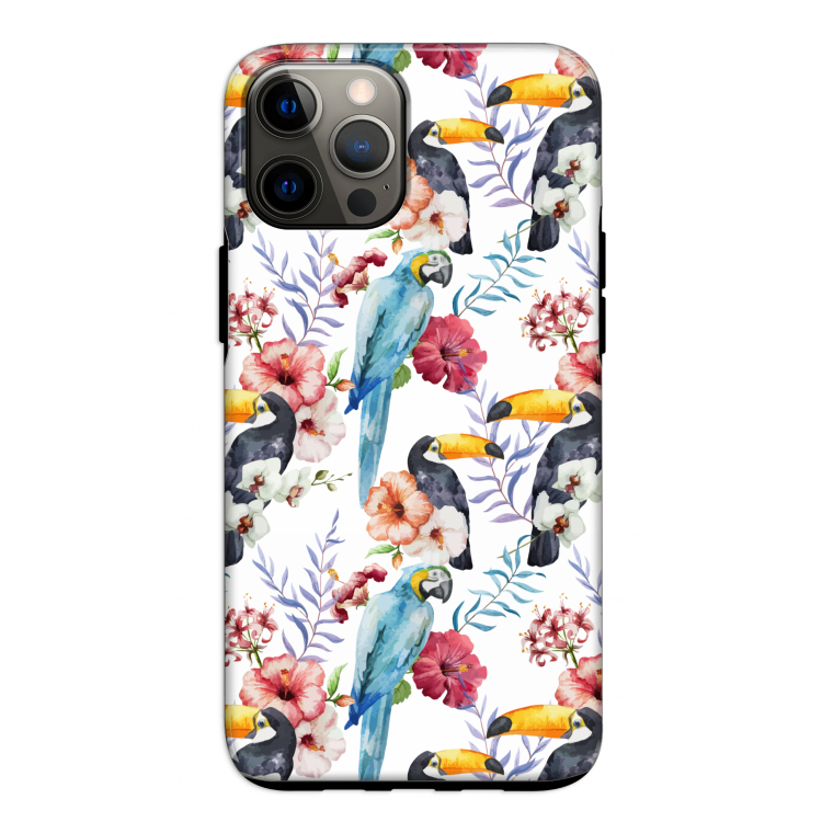 Bloemen tukan: iPhone 12 Pro Tough Case