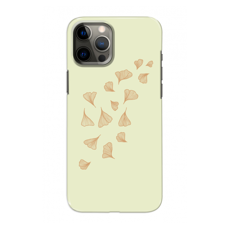 Falling Leaves: Volledig geprint iPhone 12 Pro Hoesje