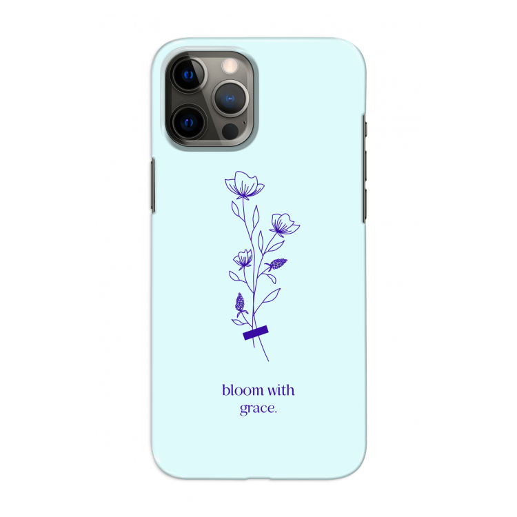 Bloom with grace: Volledig geprint iPhone 12 Pro Hoesje