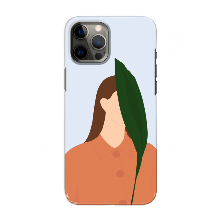 Leaf: Volledig geprint iPhone 12 Pro Hoesje