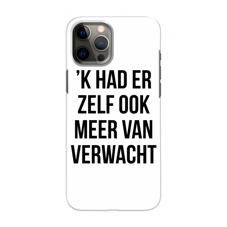 Meer verwacht: Volledig geprint iPhone 12 Pro Hoesje