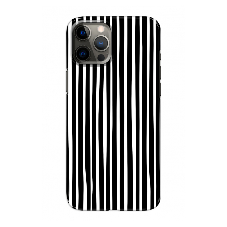 Stripes: Volledig geprint iPhone 12 Pro Hoesje