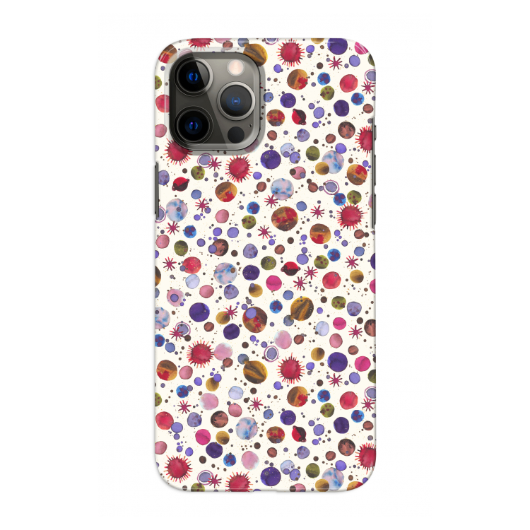Planets Space: Volledig geprint iPhone 12 Pro Hoesje