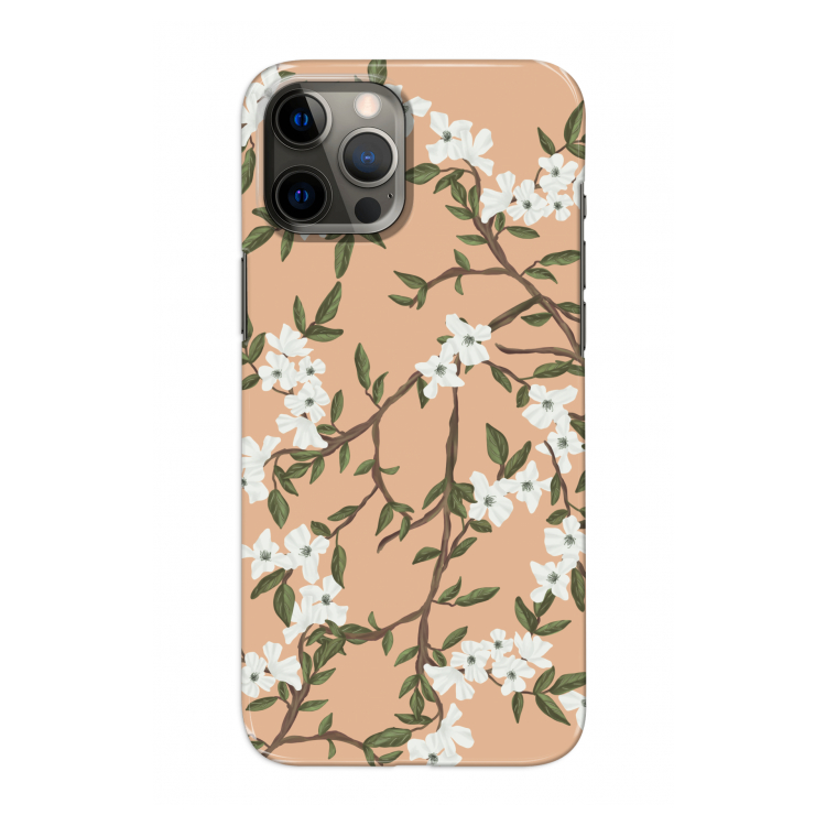 Blossoming spring: Volledig geprint iPhone 12 Pro Hoesje