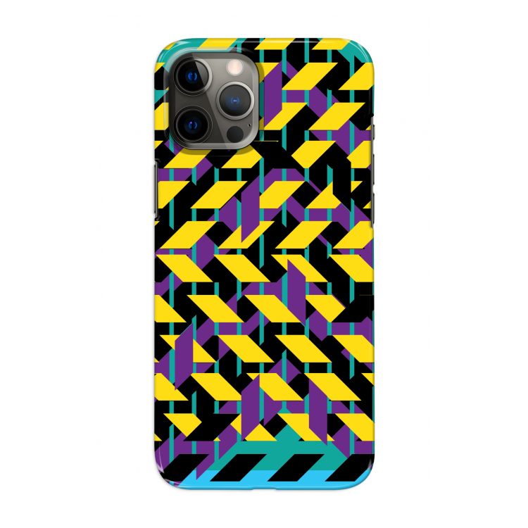 Skew Bee 3: Volledig geprint iPhone 12 Pro Hoesje