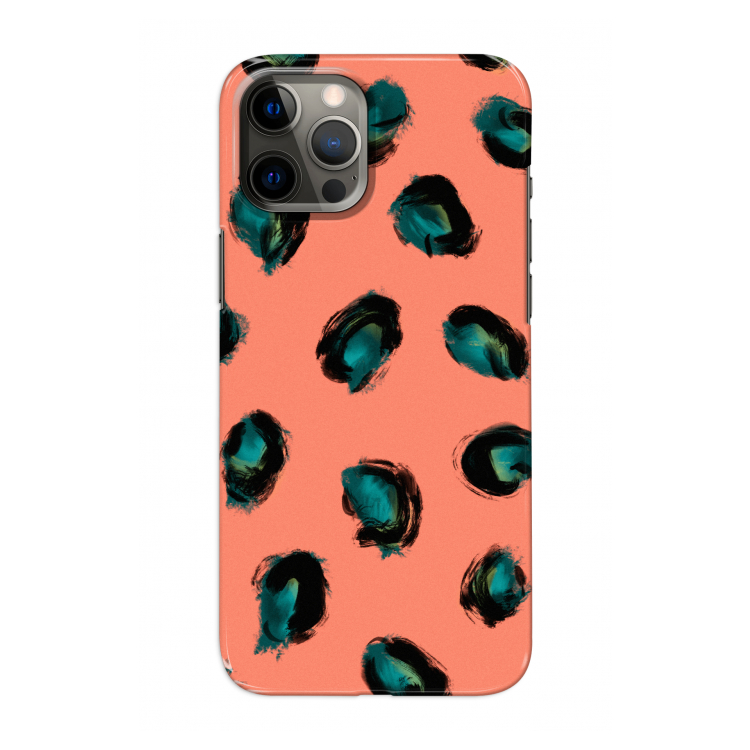Pink Cheetah: Volledig geprint iPhone 12 Pro Hoesje