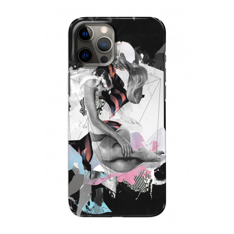 Camouflage de sommeil: Volledig geprint iPhone 12 Pro Hoesje