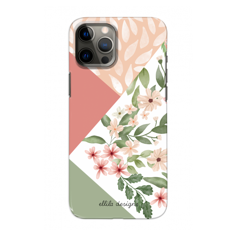 Sweet heaven geometrics: Volledig geprint iPhone 12 Pro Hoesje