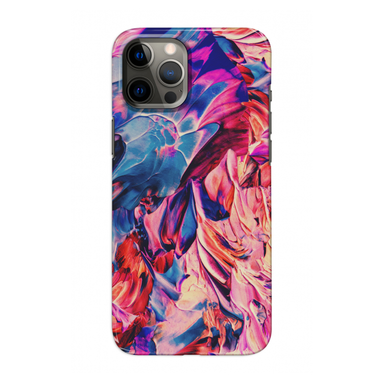 Pink Orchard: Volledig geprint iPhone 12 Pro Hoesje