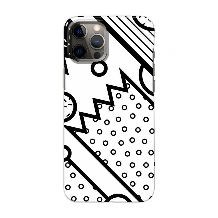 Pop Art #4: Volledig geprint iPhone 12 Pro Hoesje