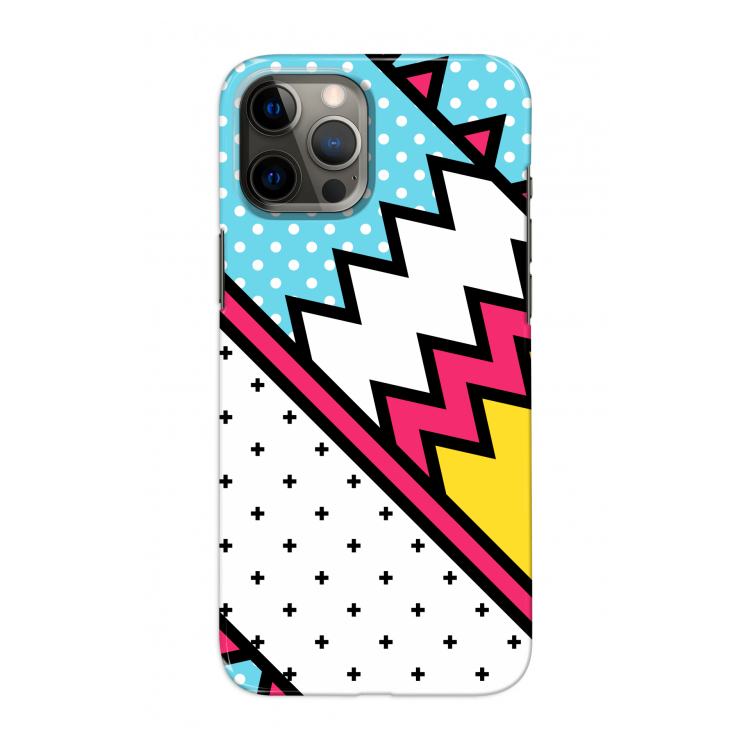 Pop Art #2: Volledig geprint iPhone 12 Pro Hoesje