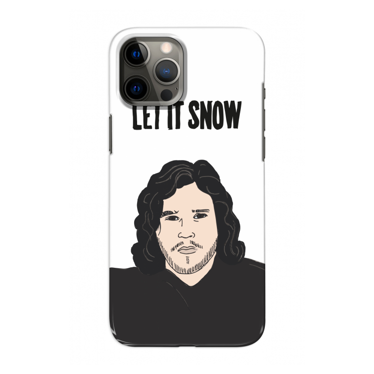 Let It Snow: Volledig geprint iPhone 12 Pro Hoesje