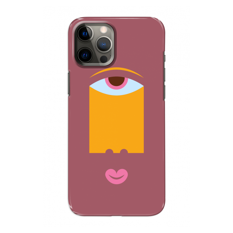 Mono V: Volledig geprint iPhone 12 Pro Hoesje