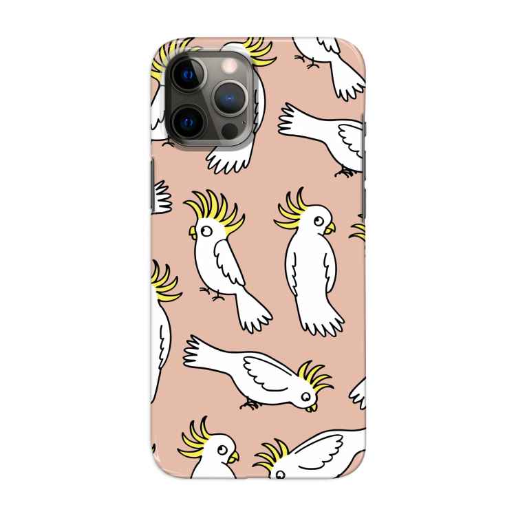 Papegaai: Volledig geprint iPhone 12 Pro Hoesje