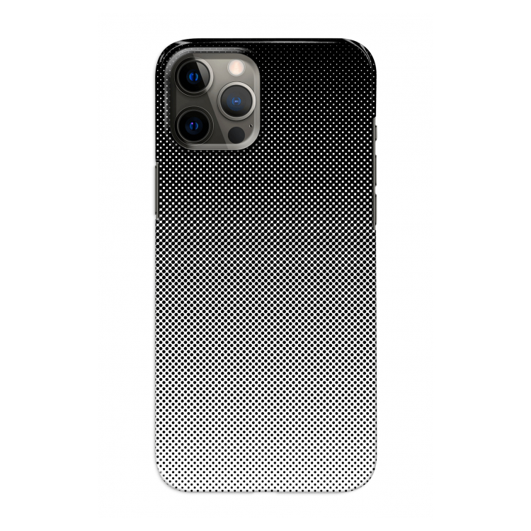Musketon Halftone: Volledig geprint iPhone 12 Pro Hoesje