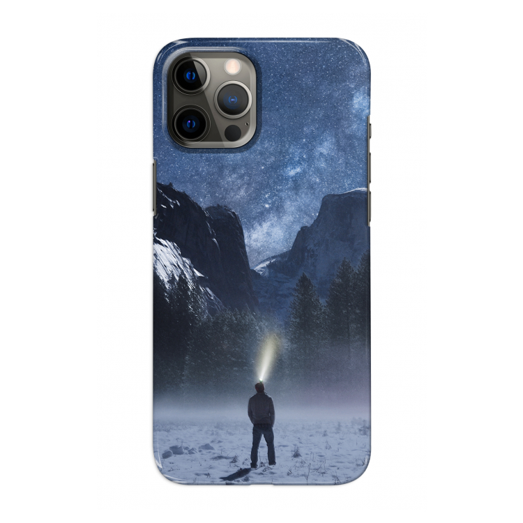 Wanderlust: Volledig geprint iPhone 12 Pro Hoesje