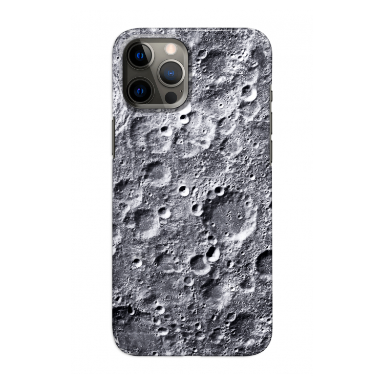 Maanlandschap: Volledig geprint iPhone 12 Pro Hoesje