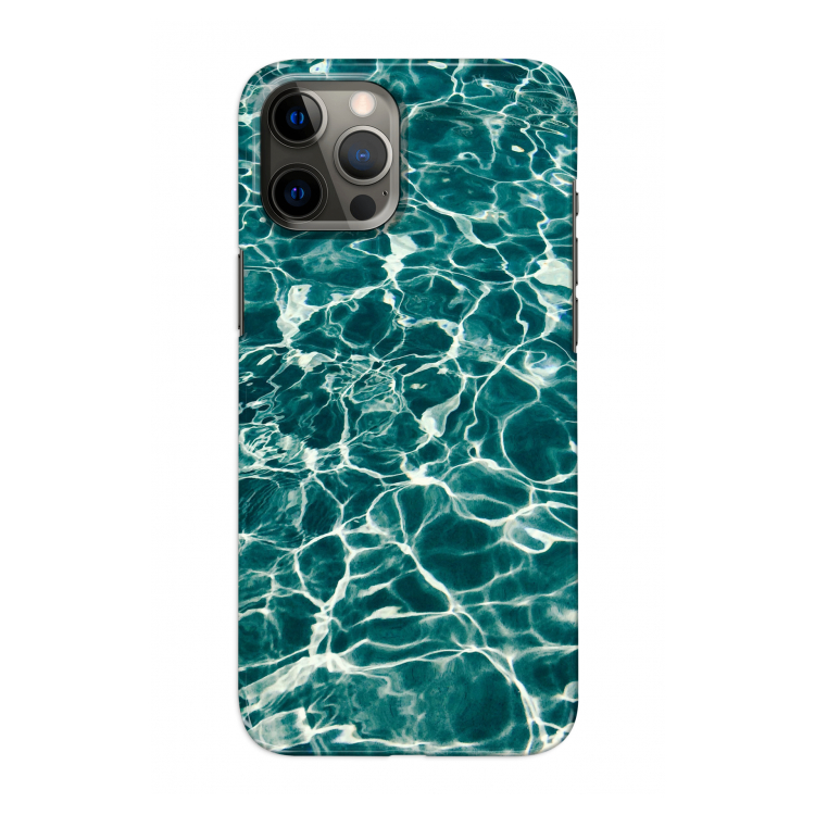 Weerkaatsing water: Volledig geprint iPhone 12 Pro Hoesje