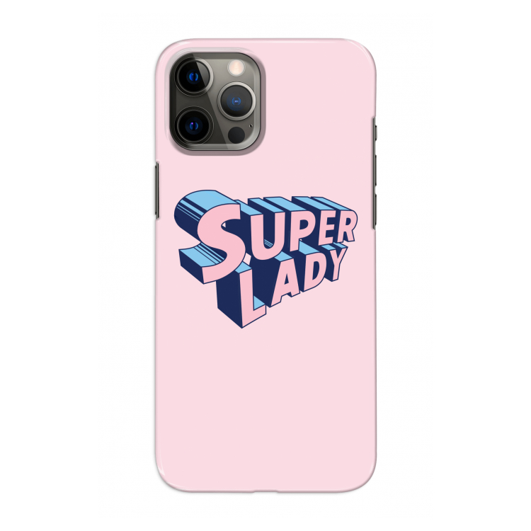 Superlady: Volledig geprint iPhone 12 Pro Hoesje
