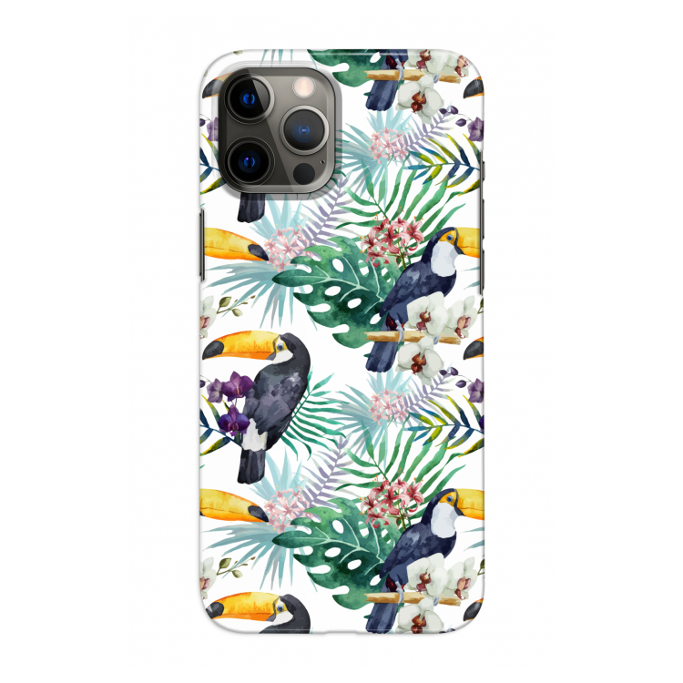 Tukans: Volledig geprint iPhone 12 Pro Hoesje