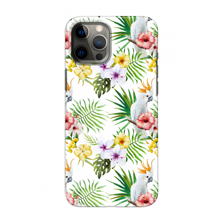 Gele kuif: Volledig geprint iPhone 12 Pro Hoesje