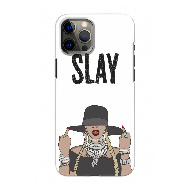 Slay All Day: Volledig geprint iPhone 12 Pro Hoesje